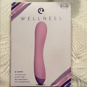Blush Wellness G Curve Massager rechargeable - Lavender and Violet